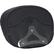 Deluxe Sissy Bar Pad — Black, Gray