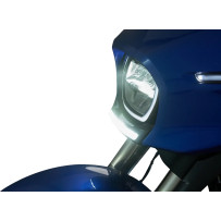 GOAT-E Luz de carenado — Carenado, ámbar, Harley-Davidson®