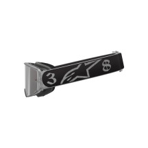Supertech Haiden Deegan Signature Goggle — Black, Silver mirror lens, One Size