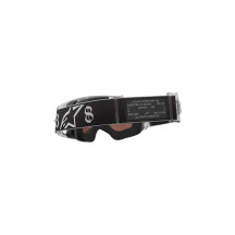 Supertech Haiden Deegan Signature Goggle — Black, Silver mirror lens, One Size