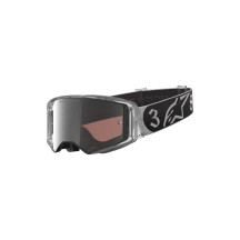 Supertech Haiden Deegan Signature Goggle — Black, Silver mirror lens, One Size