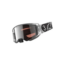 Supertech Haiden Deegan Signature Goggle — Black, Silver mirror lens, One Size