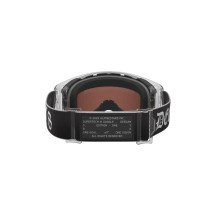 Supertech Haiden Deegan Signature Goggle — Black, Silver mirror lens, One Size