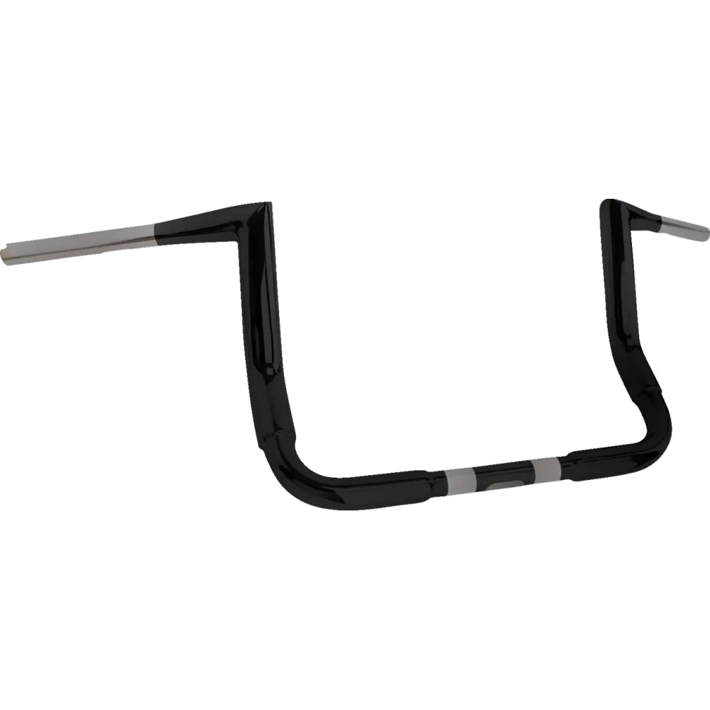 Buck-50 Handlebar — 36-5/8" width, 1" clamp, 9-1/2" rise, Black gloss