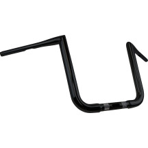 Buck-50 Handlebar — 35.5 in width, 11.75 in rise, 1.5 in diameter, black gloss