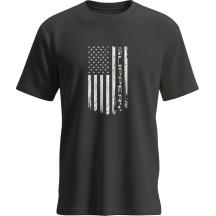 Flag T-Shirt — L, Black