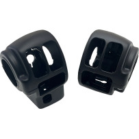 Handlebar Switch Housing Kit — 1" (25.4 mm) handlebar, Black