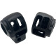 Kit de carcasa de interruptores de manillar — diámetro de sujeción 1", Negro