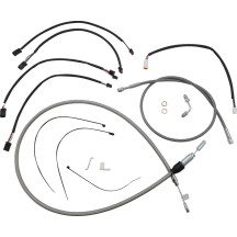 XR Handlebar Installation Kit — Ape hanger fit, 30.5–35.5 cm (12"–14"), Chrome