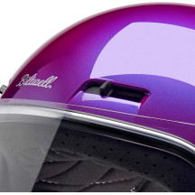Gringo SV Helmet — M, Full-face, Purple metallic gloss