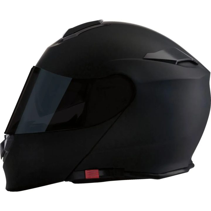 Casco modular Solaris 2.0 Smoke — 3XL, negro mate