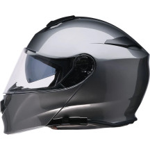 Casco modular Solaris 2.0 — 4XL, Plateado brillante