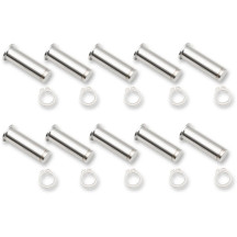 Pivot Pin/Clip Kit — 10-pack, Chrome