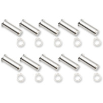 Pivot Pin/Clip Kit — 10-pack, Chrome