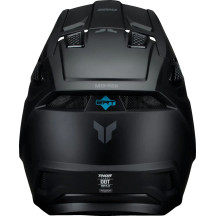 Fleet Blackout Helmet — Size L, Matte Black, Type MX