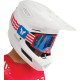 Casco Fleet Whiteout — 2XL, Blanco