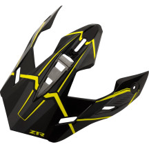 Range 2.0 Helmet Peak — Fits Range 2.0, One Size, Black