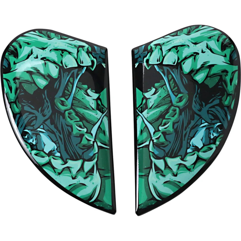 Placas laterales para casco Airform™ — Compatible con Airform™, Talla única, Azul