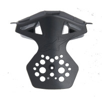Marco de ventilación del mentón Supertech M10 — XS/S, para SM10, negro