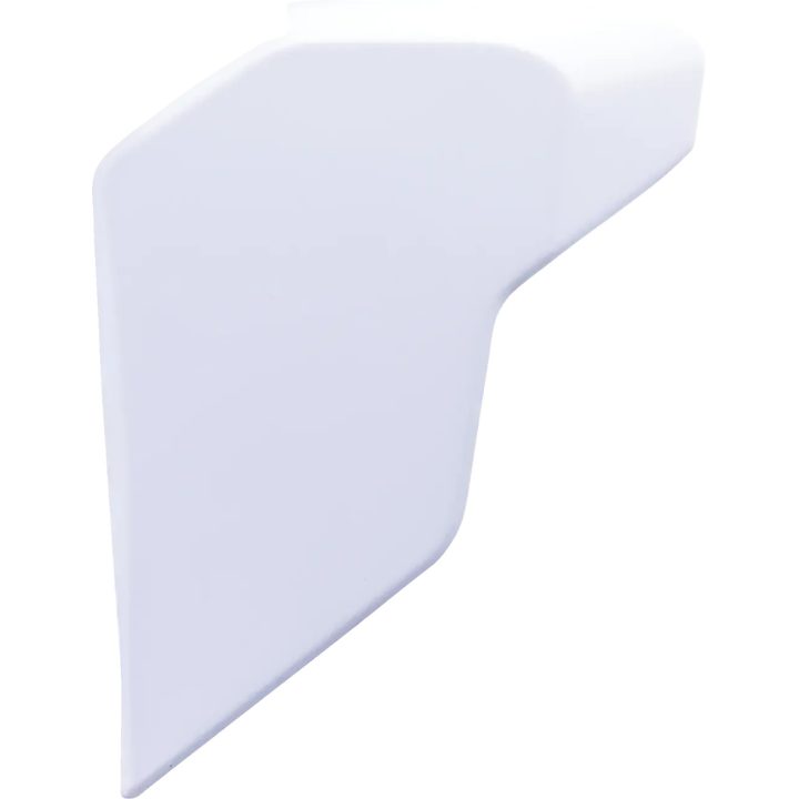 Ultraflite™ Helmet Side Plates — One Size, Fits Ultraflite, White matte
