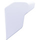 Ultraflite™ Helmet Side Plates — One Size, Fits Ultraflite, White matte