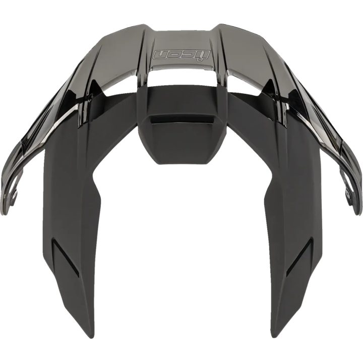 Ultraflite™ Helmet Spoiler — One Size, Fits Ultraflite, Black Matte