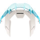 Ultraflite™ Helmet Spoiler — Fits Ultraflite, White