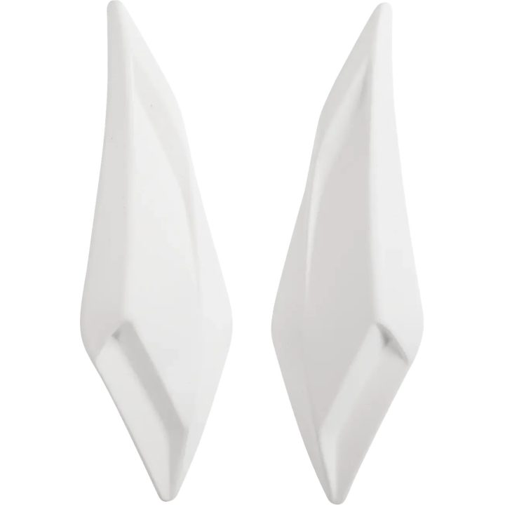 Ultraflite™ Helmet Forehead Vents — Fits Ultraflite, White, One Size