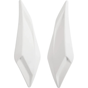 Ultraflite™ Helmet Forehead Vents — Fits Ultraflite, White, One Size