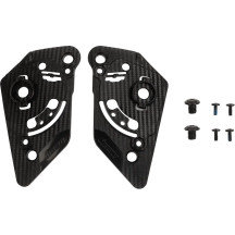 Kit de pivote para casco Ultraflite™ — Talla única, Compatible con Ultraflite, Negro