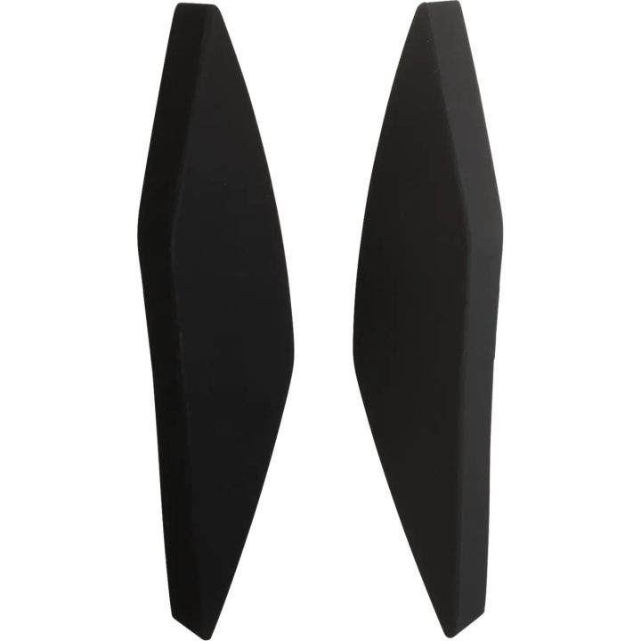 Ultraflite™ Helmet Side Covers — Fits Ultraflite, Matte black, Pair