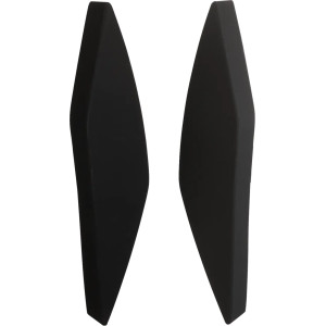 Ultraflite™ Helmet Side Covers — Fits Ultraflite, Matte black, Pair