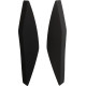 Ultraflite™ Helmet Side Covers — Fits Ultraflite, Matte black, Pair