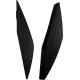 Ultraflite™ Helmet Side Covers — Fits Ultraflite, Black Gloss