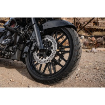 Front Nivis Wheel — 21x3.5, Black gloss