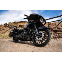 Front Nivis Wheel — 21x3.5, Black gloss