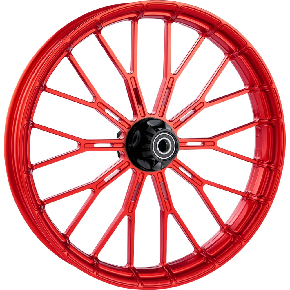 Y-Spoke Rim — 19x3.25, Red, Semi-Gloss