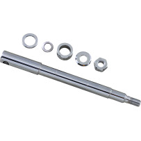 Front Axle Kit — 18 mm, 25 cm, Chrome