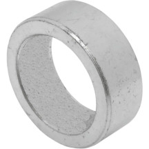 Left Rear Backing Plate Spacer — Silver