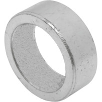 Left Rear Backing Plate Spacer — Silver