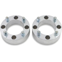 Separadores de rueda con espárragos — Grosor 51.8 mm (2"), M12 x 1.50, 4/137, Plata