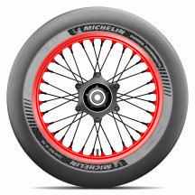Power SuperMoto Slick Tire — 120/75R16.5, Tubeless