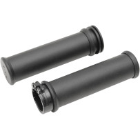 Replacement OEM-Style Rubber Grips — 25.4 mm (1"), Black