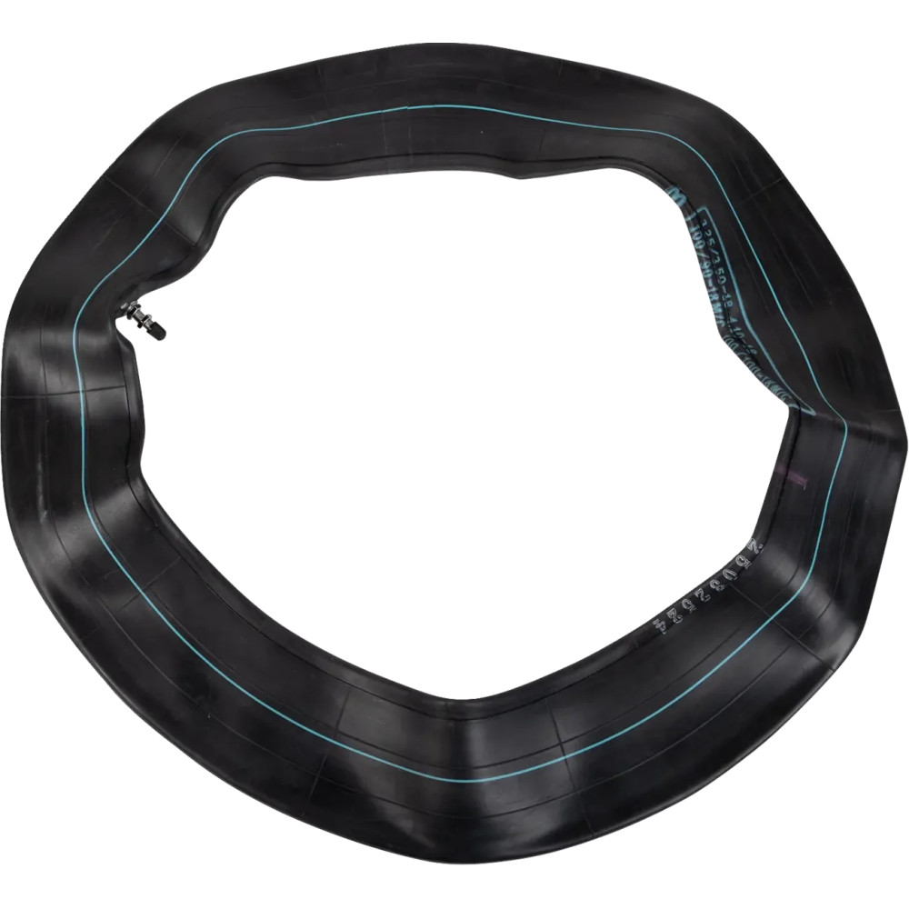 Standard Inner Tube — 18", fits 100/100-18, 100/90-18, 3.25-18, 3.50-18, 4.10-18, TR-4 valve