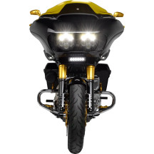 Method® Performance Bagger Fork Guards — Gold, 6061-T6 aluminum