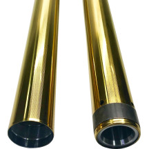 Fork Tubes — 49.00 mm diameter, 647.70 mm length, Gold
