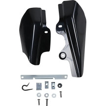 Frame Mounted Heat Deflectors — Black
