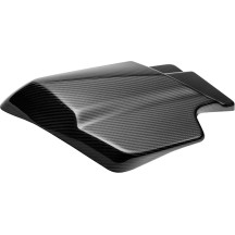 Side Covers — Carbon Fiber, Gloss Black, Pair, Left & Right