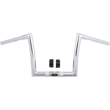 1-1/4" Touring Handlebar — 32 mm (1-1/4"), 30" width, 10" rise