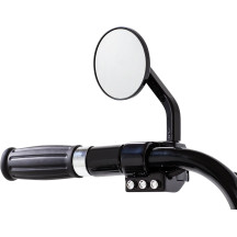 Vintage Style Grips — 1" handlebar diameter, 5" length, Black